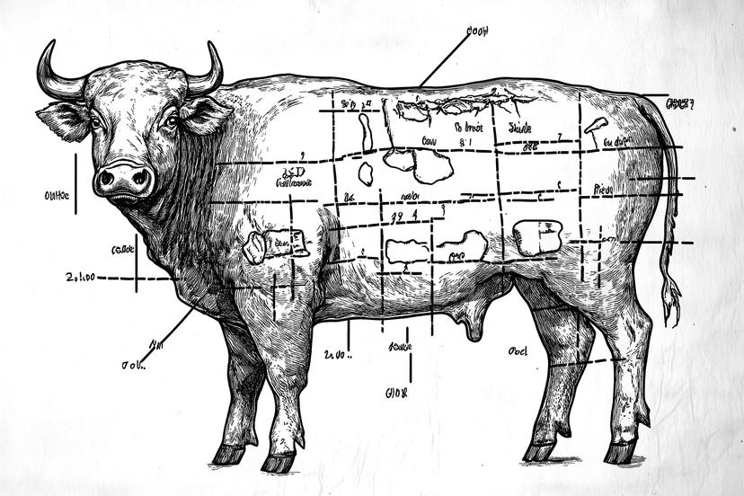 Parting and distributing the carcass