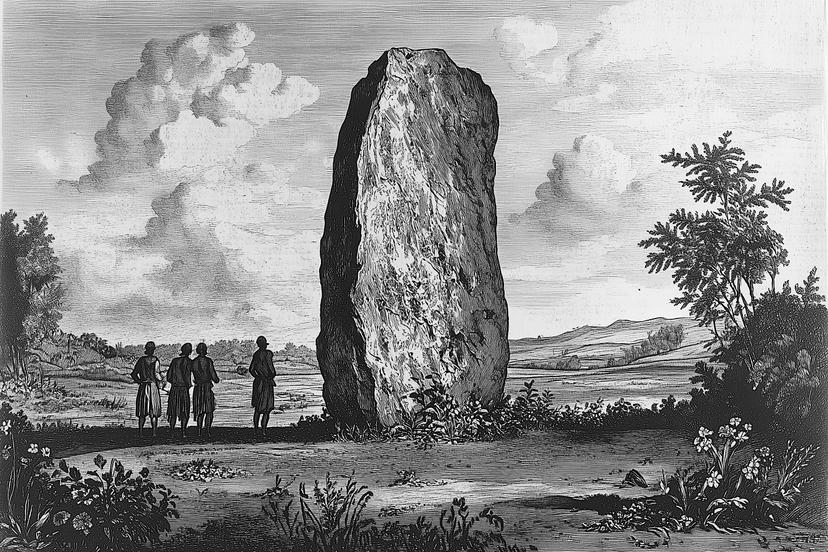 Standing stone