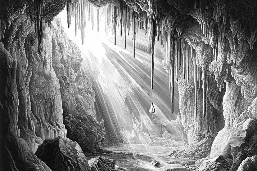 Dripping Stalactite