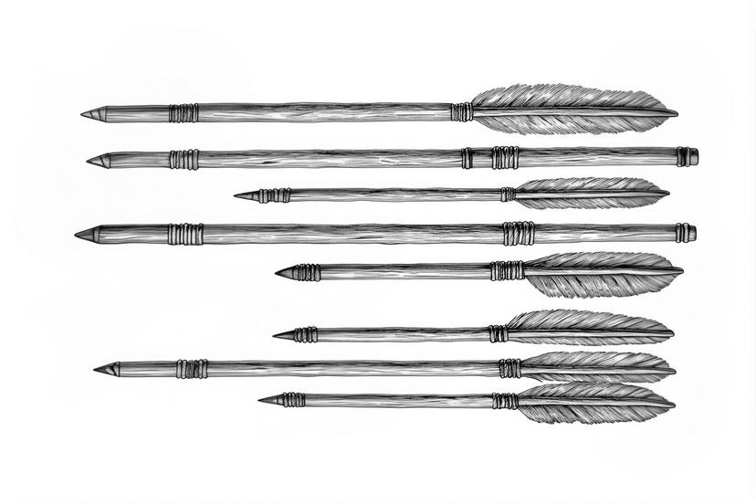 Pointy arrows